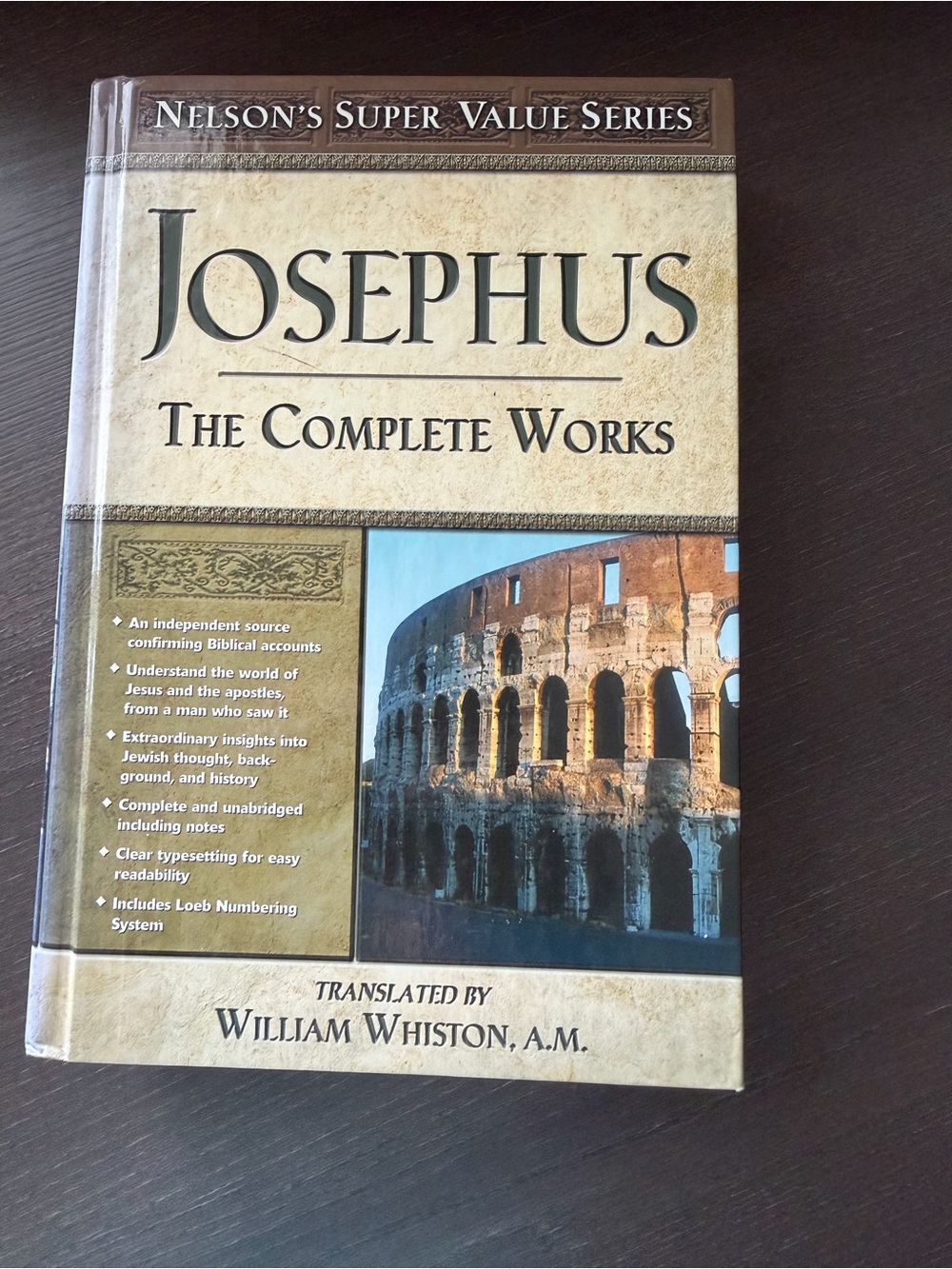 Josephus The Complete Works William Whiston Hardcover Thomas Nelson